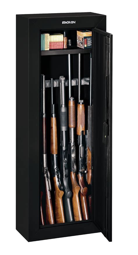 stack-on gcb-908 steel 8-gun security cabinet black wlmrt|stack on 8 gun security cabinet.